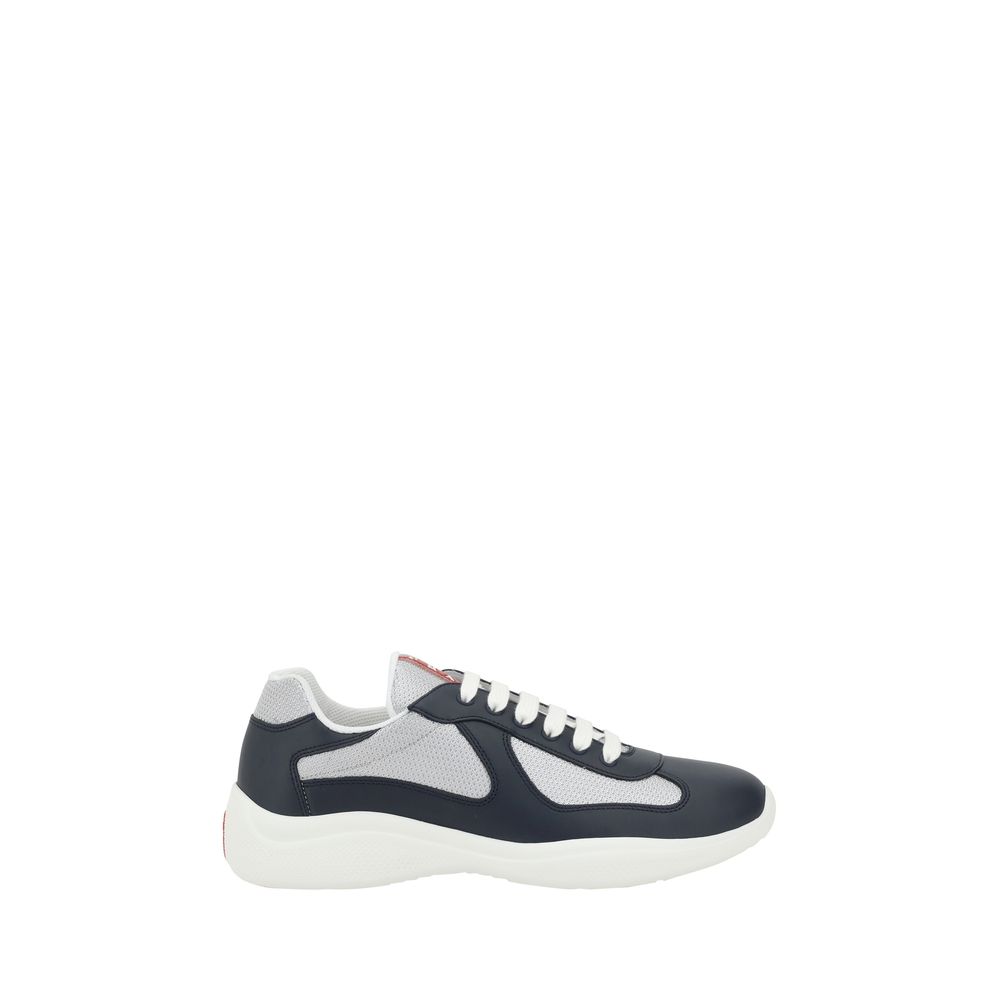 Prada Blue Polyamide Athletic Sneakers Prada