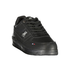 U.S. Grand Black Polyurethane Men's Sneaker U.S. Grand