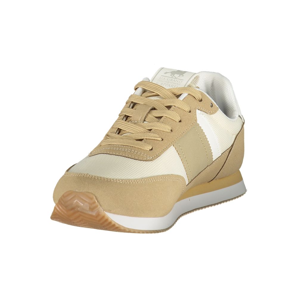 U.S. Grand Beige Polyurethane Men's Sneaker U.S. Grand