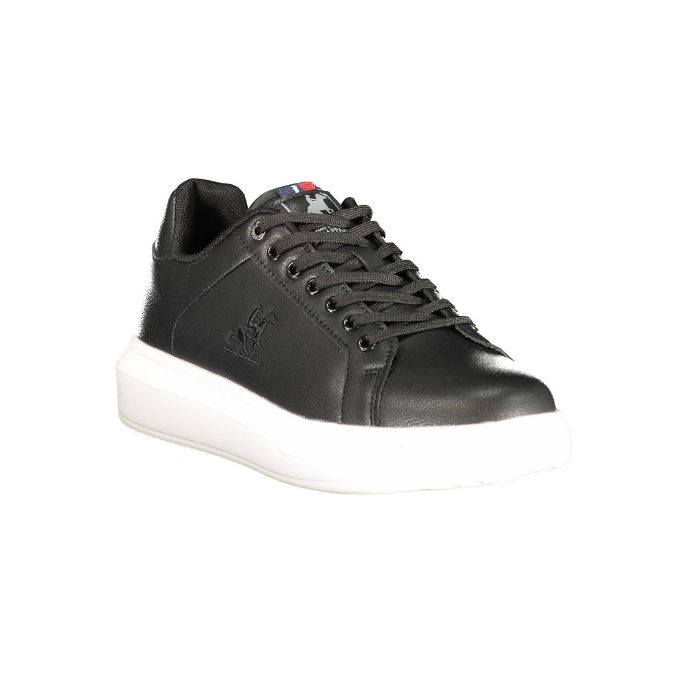 U.S. Grand Black Polyurethane Men's Sneaker U.S. Grand