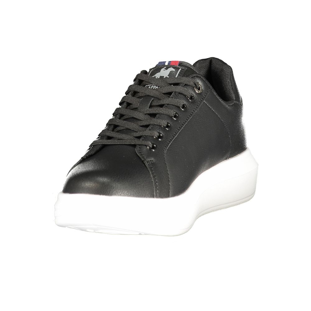 U.S. Grand Black Polyurethane Men's Sneaker U.S. Grand