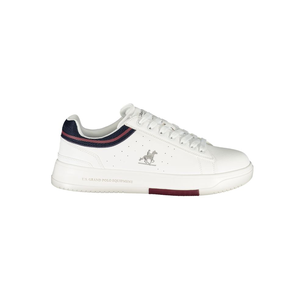 U.S. Grand White Polyurethane Men's Sneaker U.S. Grand