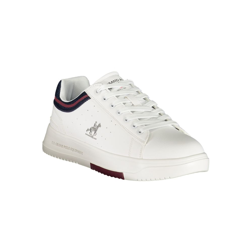 U.S. Grand White Polyurethane Men's Sneaker U.S. Grand