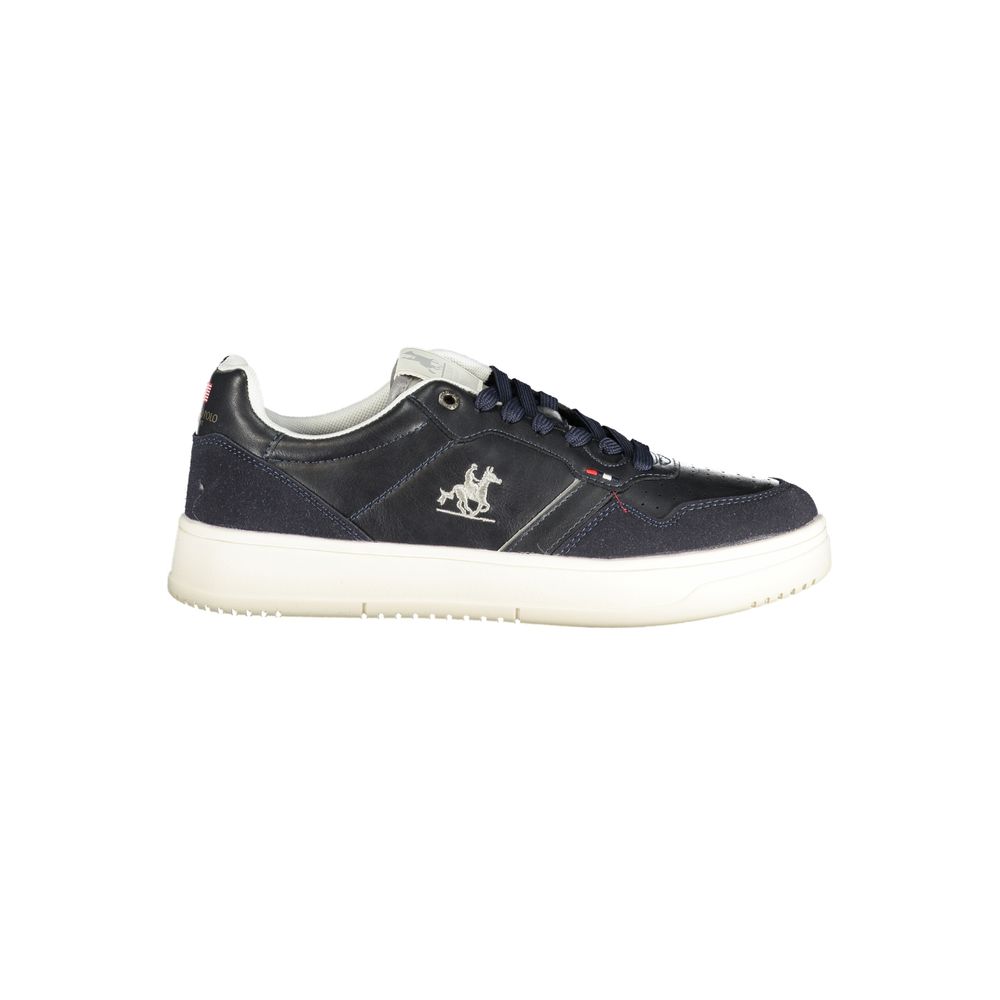U.S. Grand Blue Polyester Men's Sneaker U.S. Grand