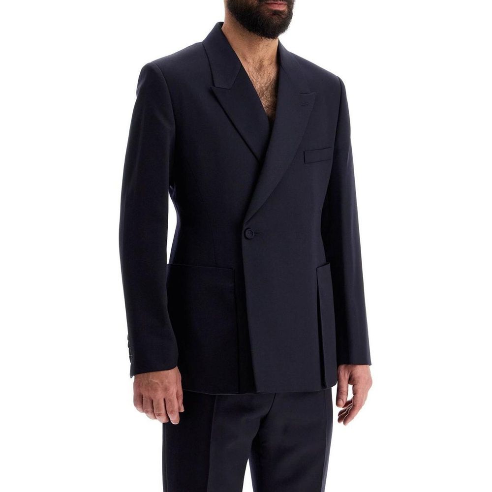 Dior Blue Virgin Wool Blazer Dior