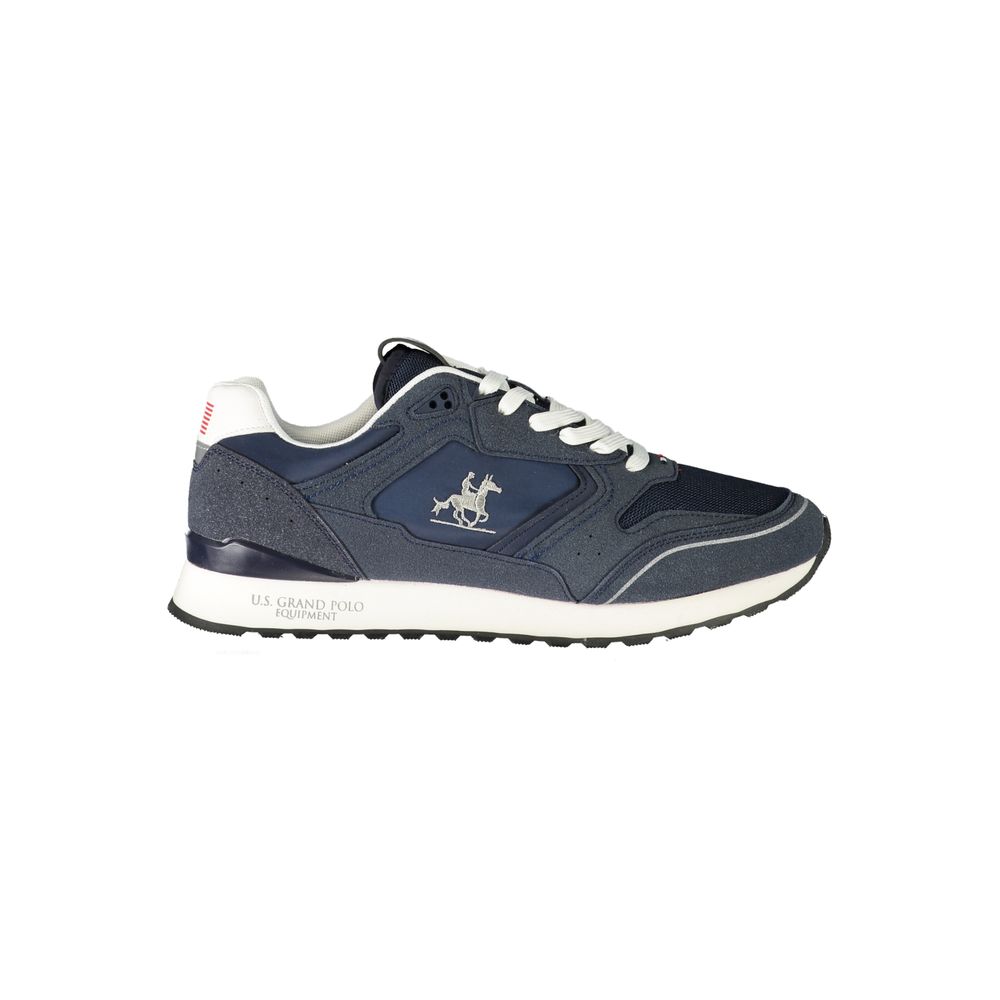 U.S. Grand Blue Poliestere Mens Sneaker U.S. Grand