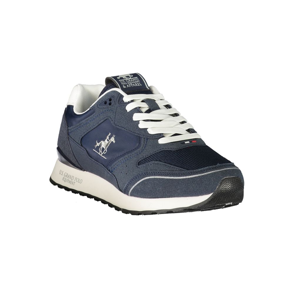 U.S. Grand Blue Poliestere Mens Sneaker U.S. Grand