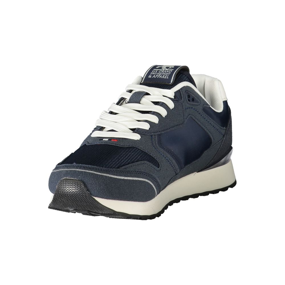 U.S. Grand Blue Poliestere Mens Sneaker U.S. Grand