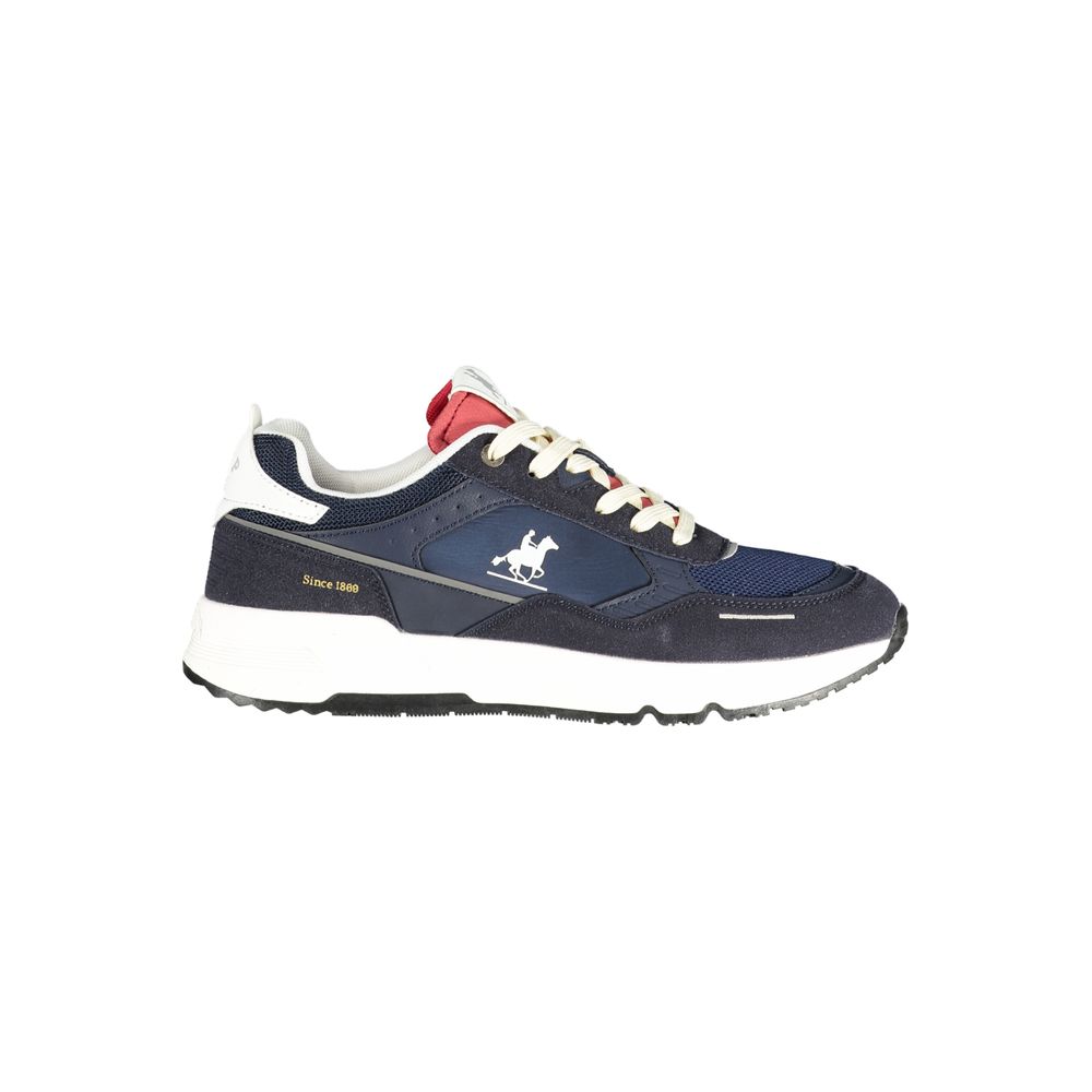 U.S. Grand Blue Polyester Men's Sneaker U.S. Grand