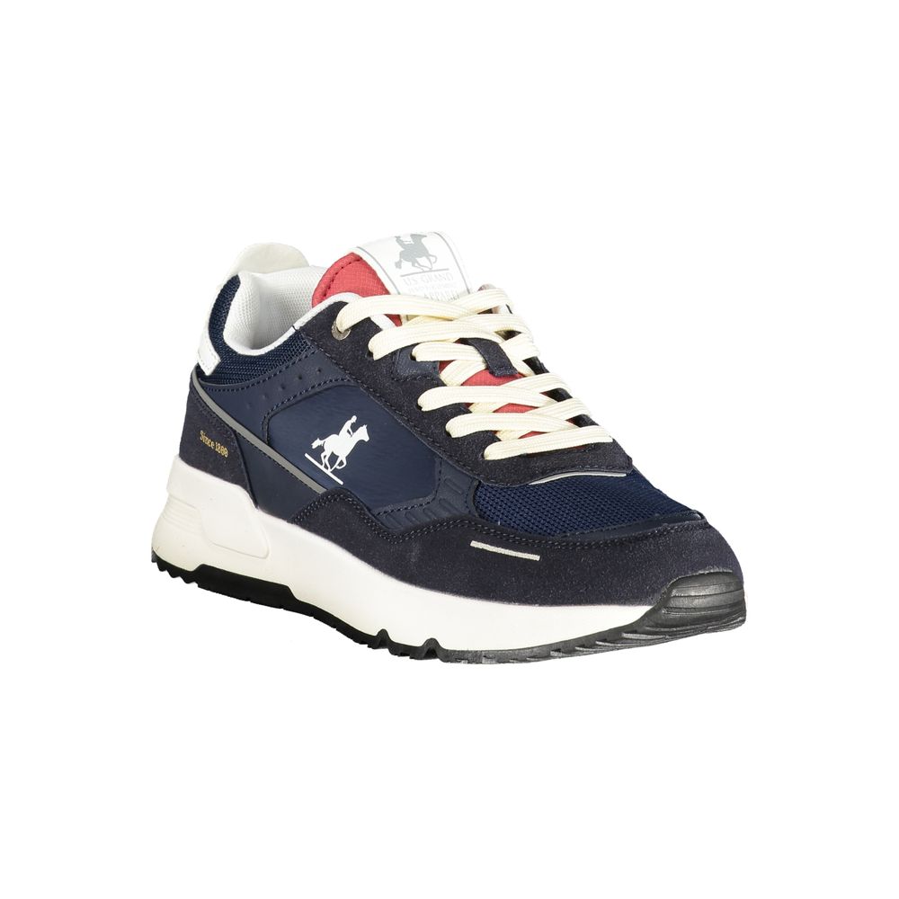 U.S. Grand Blue Polyester Men's Sneaker U.S. Grand