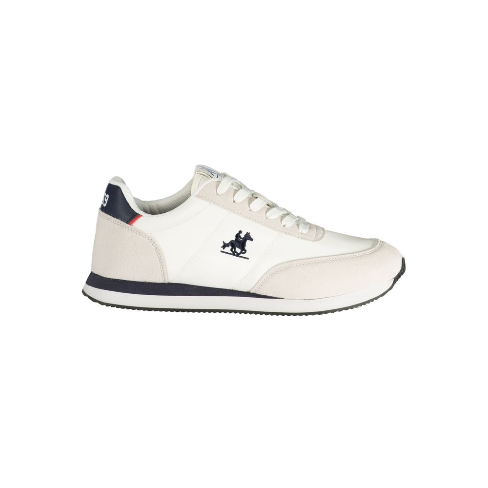 U.S. Grand White Polyester Men's Sneaker U.S. Grand