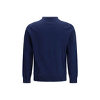 Prada Blue Cotton Sweatshirt Prada