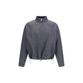 Fendi Blue Linen Denim Jacket Fendi