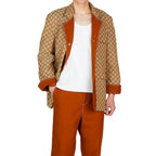 Gucci Brown Cotton Coat Gucci