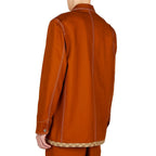 Gucci Brown Cotton Coat Gucci