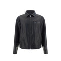 Prada Black Leather Jacket Prada