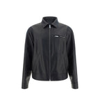 Prada Black Leather Jacket Prada