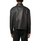 Prada Black Leather Jacket Prada
