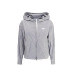 Prada Blue Polyamide Bomber Prada