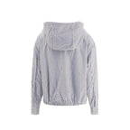 Prada Blue Polyamide Bomber Prada