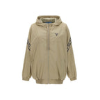 Prada Beige Cotton Shell Jacket Prada