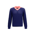 Fendi Blue Cotton Sweatshirt Fendi