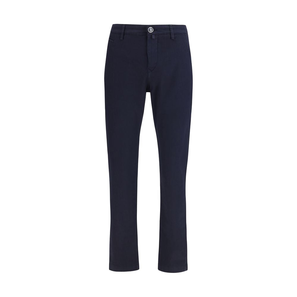 Jacob Cohen Blue Cotton Chino Pants Jacob Cohen