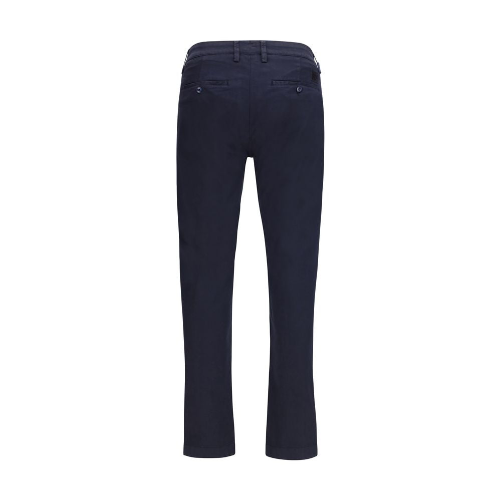 Jacob Cohen Blue Cotton Chino Pants Jacob Cohen