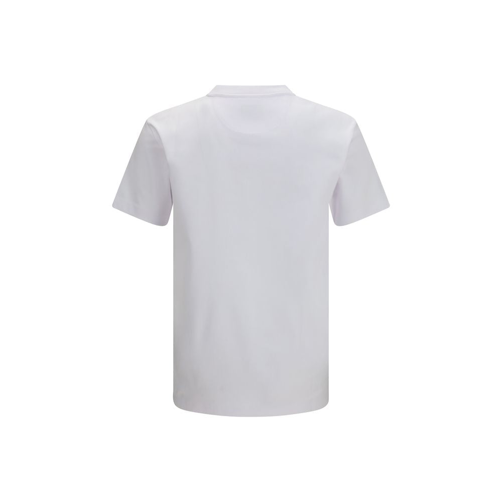 Fendi White Cotton T-Shirt Fendi