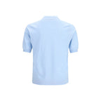 Prada Blue Cotton Sweatshirt Prada