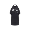 Balenciaga Black Cotton Casual Dress Balenciaga