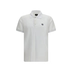 Fendi White Cotton Polo Shirt Fendi
