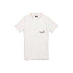 Balenciaga White Cotton T-Shirt Balenciaga