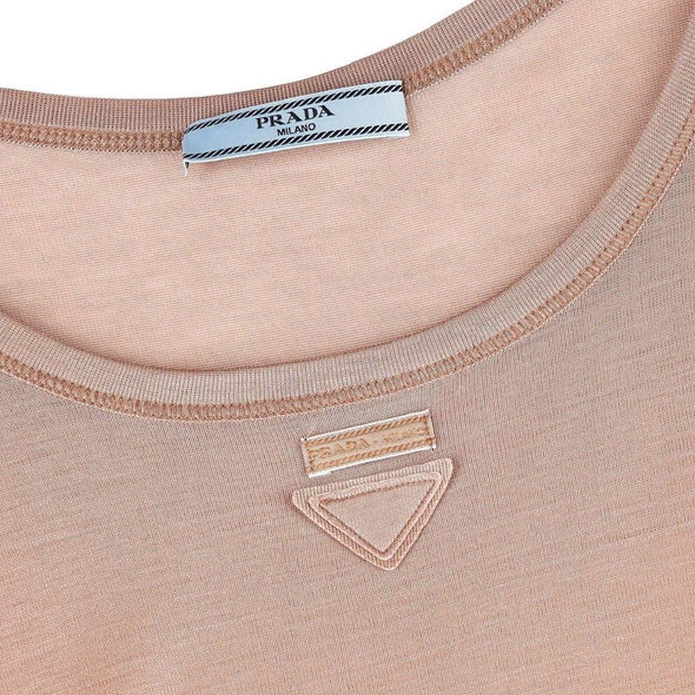 Prada Multicolor Silk Tank Tops Prada