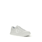 Prada White Recycled Polyamide Athletic Sneakers Prada