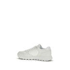 Prada White Recycled Polyamide Athletic Sneakers Prada