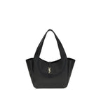 Saint Laurent Black Other Fibres Shoulder Bag Saint Laurent