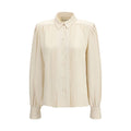 Valentino Beige Silk Shirt Valentino