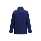 Valentino Blue Cotton Coat Valentino