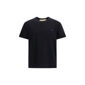 Valentino Black Cotton T-Shirt Valentino