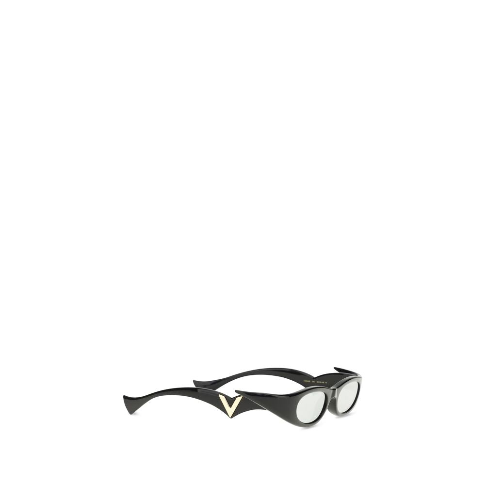 Valentino Garavani Black Acetate Sunglasses Valentino Garavani