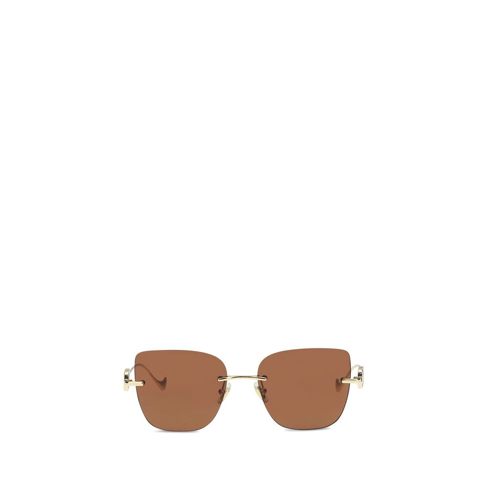 Valentino Garavani Brown Metal Sunglasses Valentino Garavani