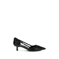 Prada Black Goatskin High Heel Pumps Prada