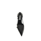 Prada Black Goatskin High Heel Pumps Prada