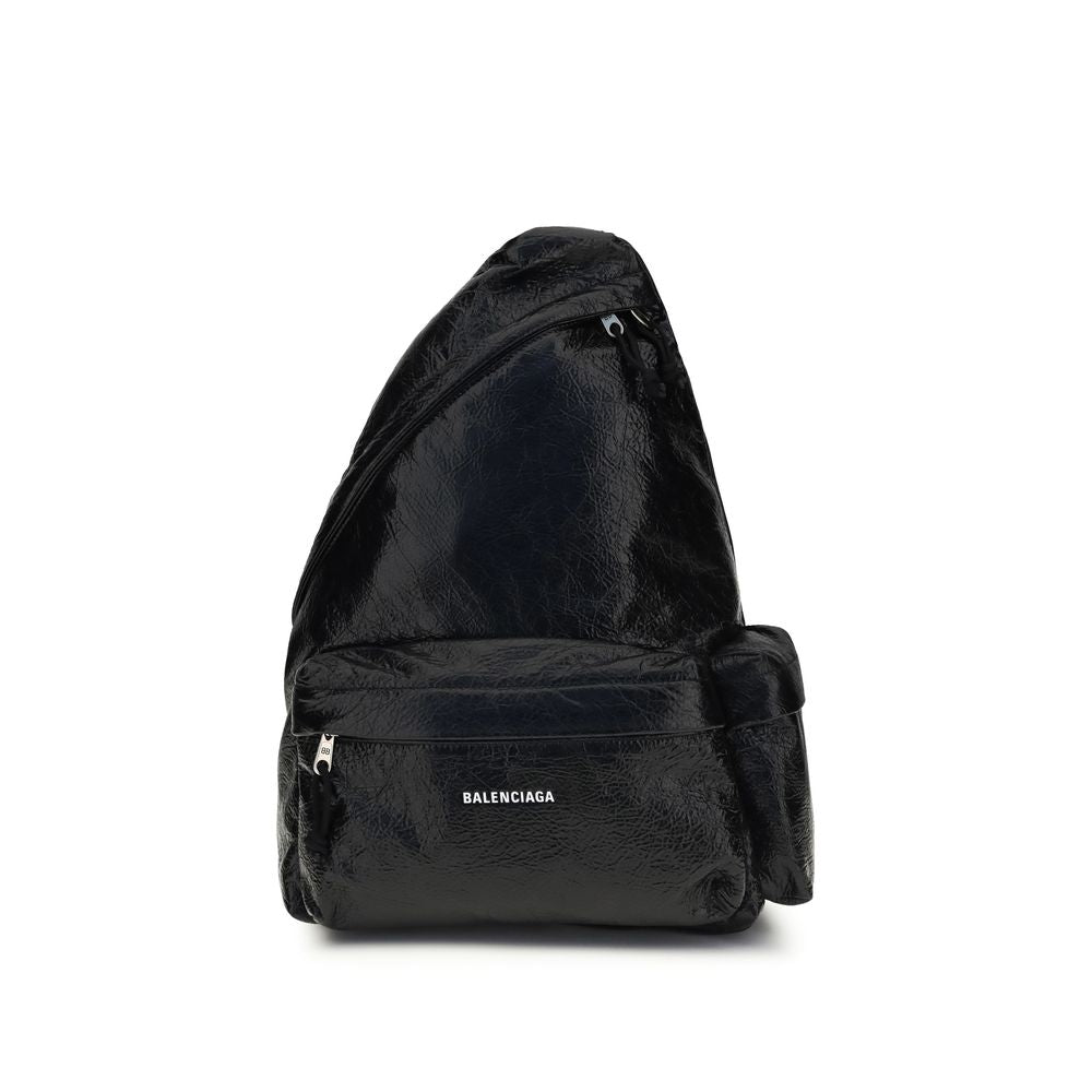 Balenciaga Black Nylon Backpack Balenciaga