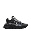 Versace Black Fabric Athletic Sneakers Versace