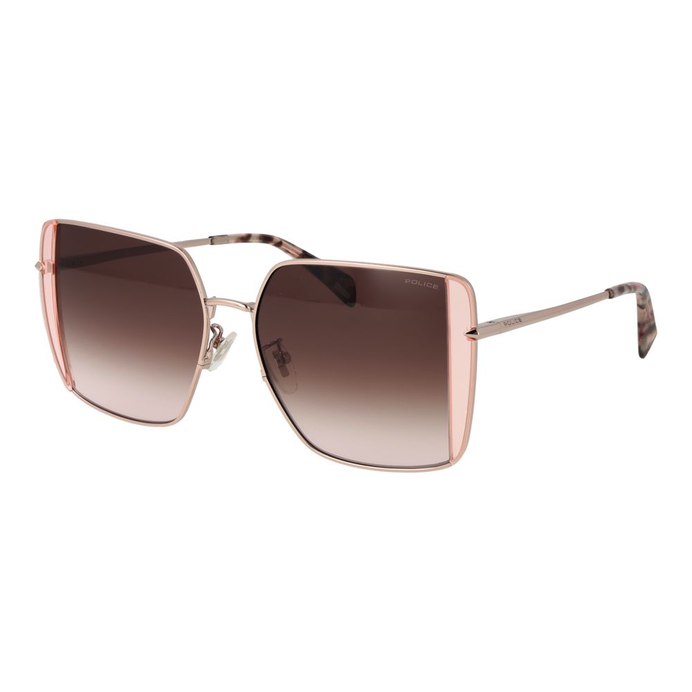 Police Rose Gold Metal Sunglasses Police