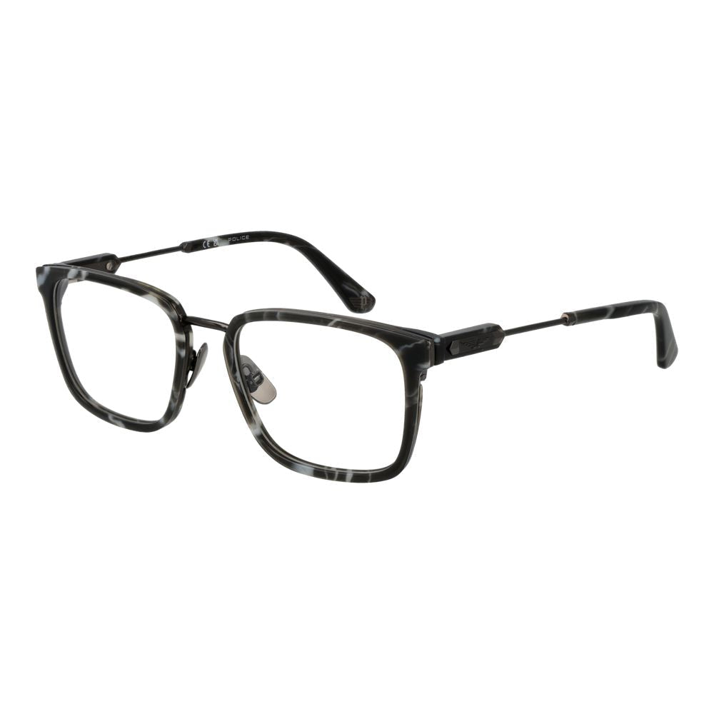 Police Gray Metal Glasses (Frames) Police