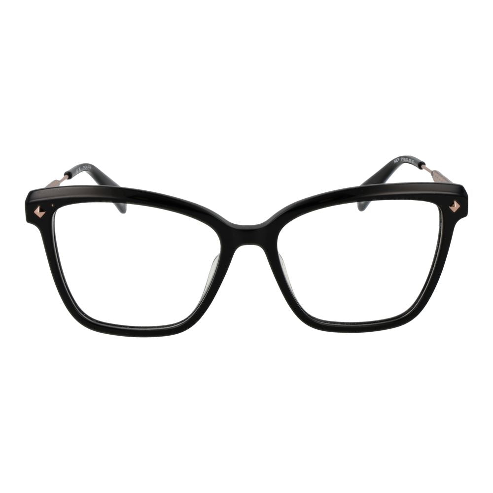 Police Black Metal Glasses (Frames) Police