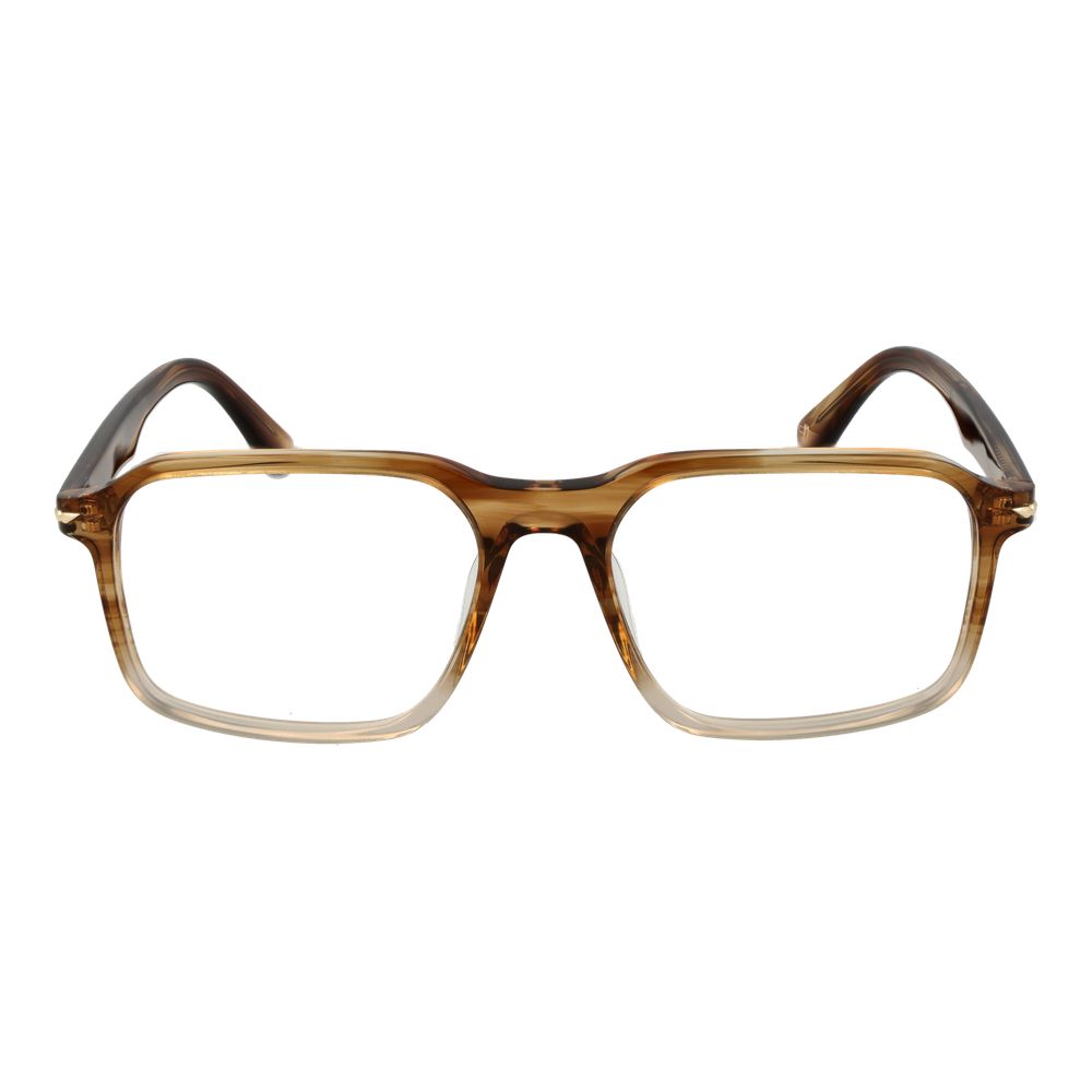 Police Brown Cellulose Acetate Glasses (Frames) Police